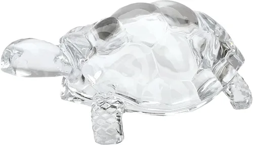 Vista 8 de Lightahead - Tortuga de cristal Feng Shui para una buena salud (grande) Balance, harmonize protect & energise the environment around with Vastu