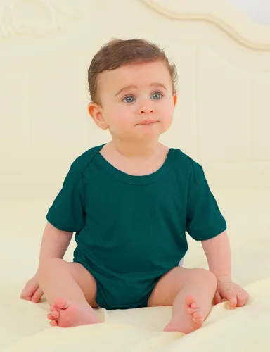 Vista 25 de Jimonda Body de rayón de bambú de manga corta para bebés, niños y niñas, trajes suaves para recién nacidos