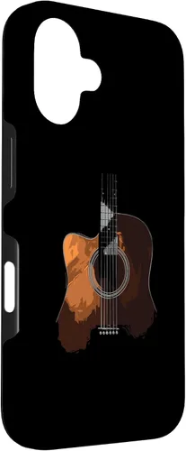 Vista 3 de iPhone 16 Instrument - Guitarist Acoustic Guitar Case
