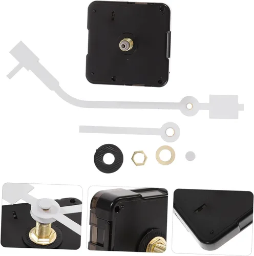 Vista 2 de Uonlytech Mecanismo de silencio de movimiento de reloj retro para piezas de repuesto de kit de reloj de bricolaje