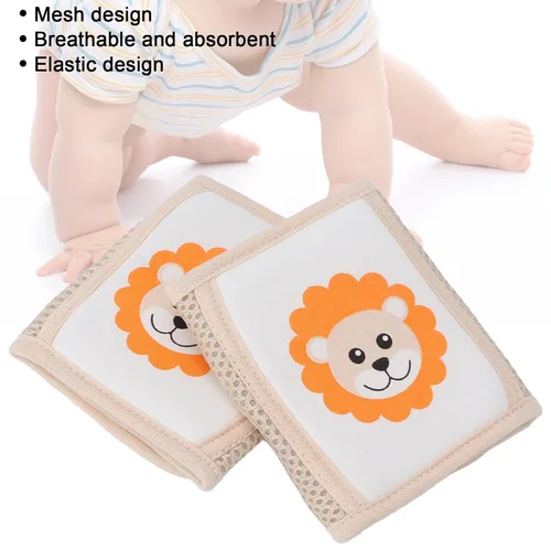 Vista 5 de Rodilleras de bebé para gatear, protector para bebés, niñas, niños, coderas, protectores de rodilla para niños pequeños, Predeterminado