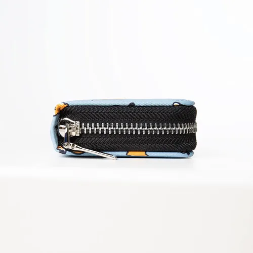 Vista 2 de Corgi - Cartera con cremallera para hombre, mujer, perro, mamá o perro papá, Azul, Corgi