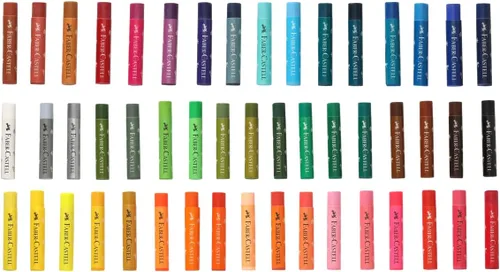 Vista 3 de Faber-castell Juego de 50 cajas de herramientas de color fácil de empacar y transportar (caja de plástico)