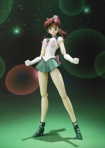 Vista 2 de Tamashii Nations Bandai S.H. Figuarts Sailor Jupiter Sailor Moon Figura de acción