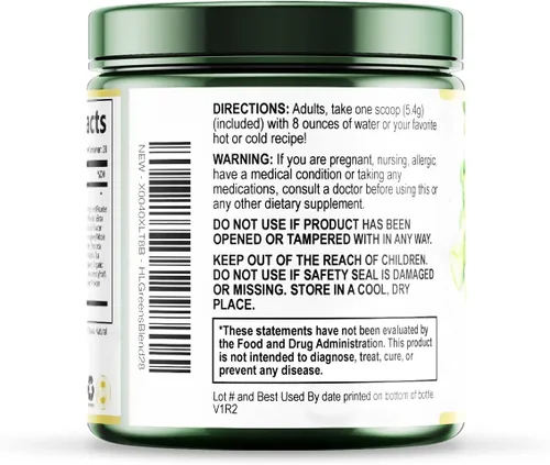 Vista 8 de Hello Lovely! Greens Superfood Powder - 7 grupos de alimentos Powerhouse - Mezcla de jugo premium con espirulina y clorella - Mezcla diaria