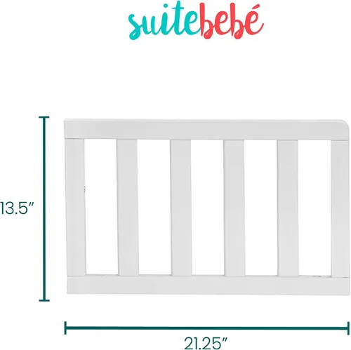 Vista 4 de Suite Bebe Riley - Riel de protección para niños pequeños, color coral
