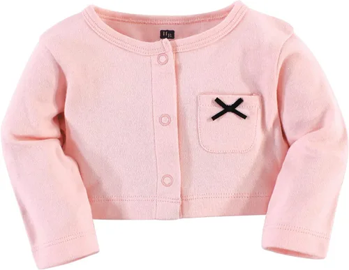 Vista 5 de Hudson Baby - Conjunto de vestido y cárdigan de algodón para bebé niña