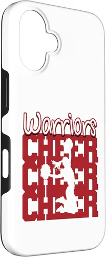 Vista 3 de Warriors Cheer Back to School Cheerleading Spirit M Case for iPhone 16