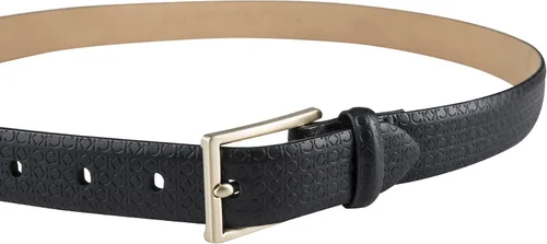 Vista 3 de Calvin KleinWomen's CK Micro Emboss Casual Belt for Jeans, Trousers and Dresses