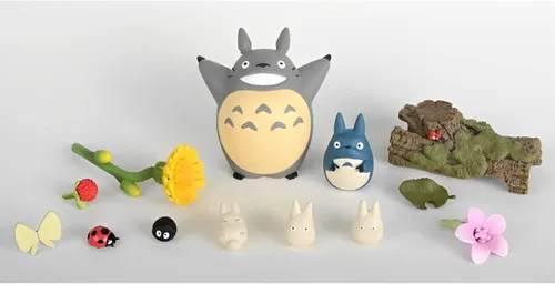 Vista 8 de ENSKY NOS-83 Mi vecino Totoro Personaje Flor y Totoro