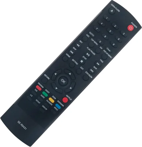 Vista 4 de Nuevo SE-R0431 Control remoto apto para Toshiba reproductor de DVD/VCR BDX2400 BDX2400KU BDX3400 BDX3400KU BDX5400 BDX5400KU BDX5400U BDX6400