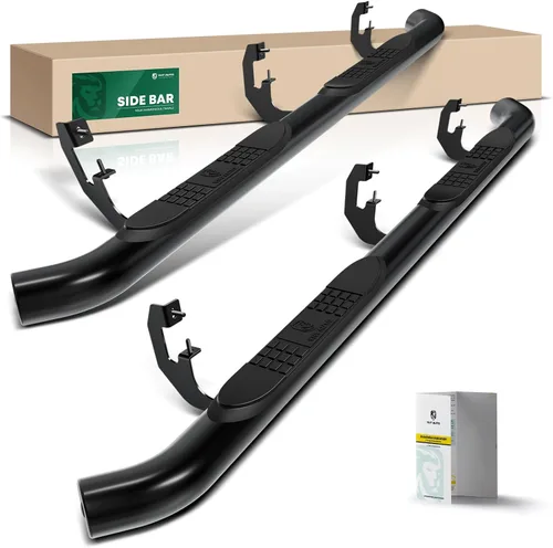Vista 10 de YHTAUTO Estribos de 5 pulgadas para Chevy y GMC, cabina estándar/cabina