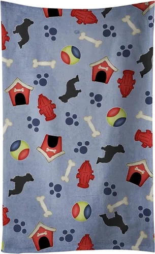 Vista 76 de Caroline's Treasures BB3948KTWL Affenpinscher Dog House Collection - Toalla de cocina para invitados, toalla de baño decorativa para cara, té, paño
