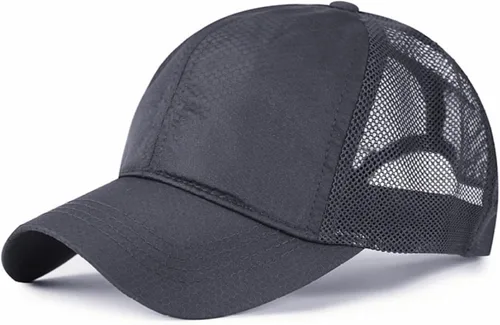 Vista 62 de Gorra de béisbol de ala corta, ajustable, de ala corta, para entrenamiento, pesca, atletismo, para correr