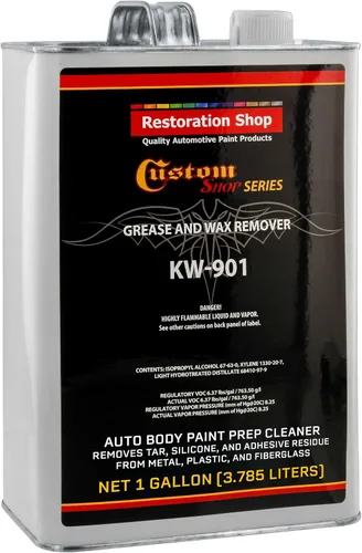 Vista 7 de Custom Shop KW901-QT limpiador preparado de grasa y cera para superficies