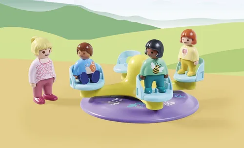 Vista 5 de Playmobil 1.2.3: Número-Merry-Go-Round