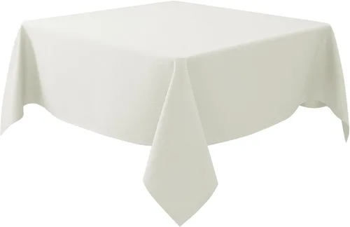 Vista 57 de Biscaynebay Auqa - Mantel cuadrado de 54 x 54 pulgadas, mantel de tela con tarjeta azul Auqa, pequeño, plegable, resistente al agua, para cocina