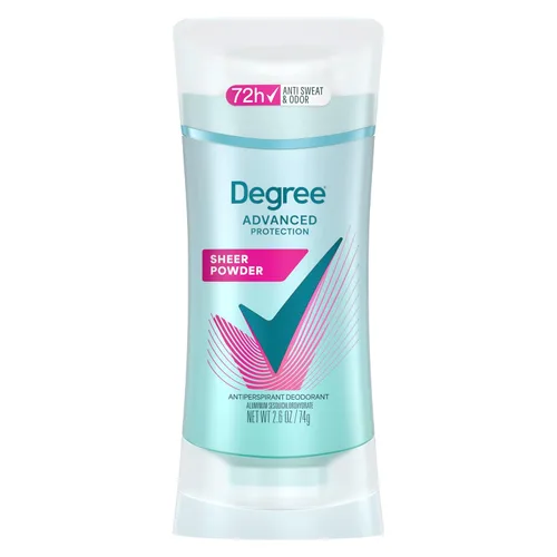 Vista 10 de Degree desodorante y antitranspirante con protección clínica, para ducha de 1.7 oz, 5 en 1, 1.7 onza Para sudar estrés, te ayuda a mantenerte seco