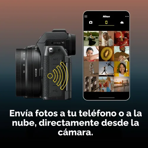 Vista 11 de Nikon Z50 II Cámara compacta sin espejo para fotos fijas/vídeo con preajustes de color fáciles y Compartir fotos inalámbrico Modelo Nikon USA
