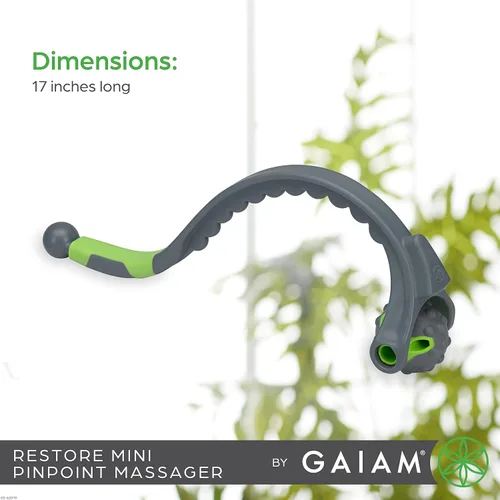 Vista 4 de Gaiam Restore Mini Pinpoint - Rodillo de masaje muscular