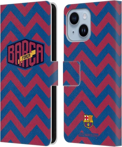 Vista 22 de Head Case Designs Funda de piel con licencia oficial del FC Barcelona con logotipo y patrón de Forca Barca, compatible con Apple iPhone 11