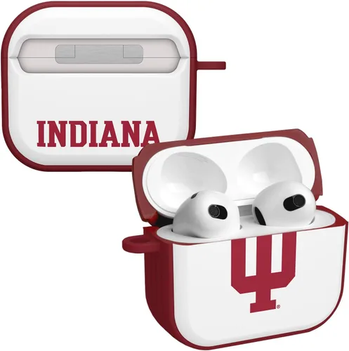 Vista 7 de AFFINITY BANDS Indiana Hoosiers HDX - Funda compatible con Apple AirPods Pro 1 y 2 (Classic Crimson)