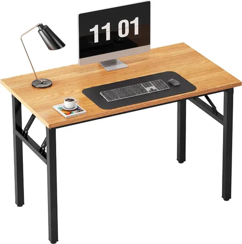 Vista 27 de Need Escritorio pequeño plegable para computadora, mesa de escritura