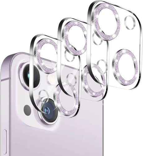 Vista 27 de Dengduoduo Paquete de 3 protectores de lente de cámara para iPhone 13 de 6.1" y iPhone 13 Mini de 5.4", vidrio templado, Ultra HD, dureza 9H Todo
