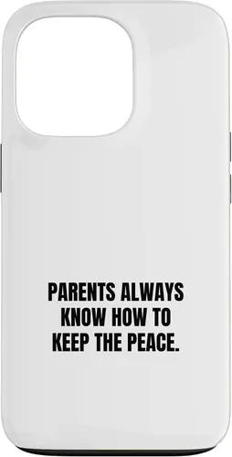 Vista 10 de iPhone XR Parents always know how to keep the peace. Case