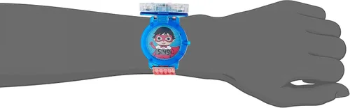 Vista 3 de Accutime Reloj oficial Ryan's para niños, color azul, Azul, Reloj de cuarzo