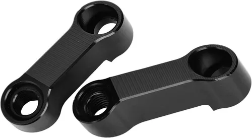 Vista 4 de Adaptador de espejo de motocicleta 0.394 in 0.315 in retrovisor extensor kit para manillar montaje elevador con ajuste universal motocicletas