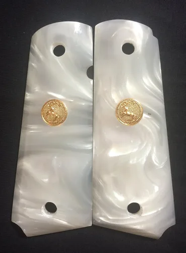 Vista 4 de Puños Colt 1911 White Pearl