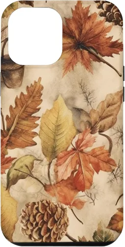 Vista 6 de iPhone 14 Otoño Follaje Otoño Hojas Niña Mujeres Niños Caída Caso