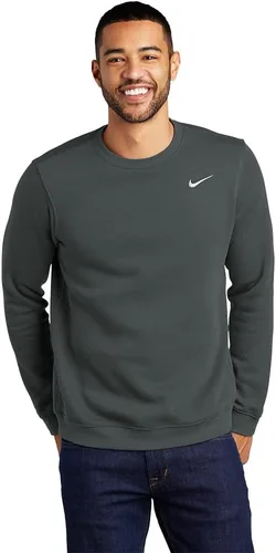 Vista 28 de Nike Club - Sudadera de vellón con cuello redondo para hombre