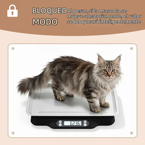 Vista 3 de Helsevesen Báscula digital de precisión para animales pequeños (66.1 lbs/0.07 oz; 66 libras/0.1 oz), báscula de cocina, báscula postal, báscula