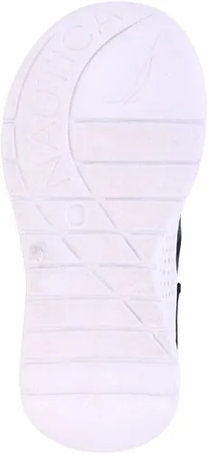 Vista 5 de Nautica - Tenis para niños con correa ajustable y cordones elásticos, zapatos informales cómodos para niños y niñas (bebéniño pequeño)