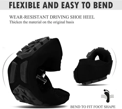 Vista 4 de DCZTELG Mocasines Penny para hombre, informales, sin cordones, cómodos, para conducir, barcos