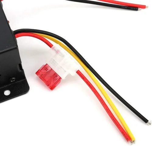 Vista 8 de Plplaaoo Convertidor descendente de 24V a 12V 30A - Convertidor de fuente de alimentación CC de 24 V a 12 V - Convertidores CC de alta corriente