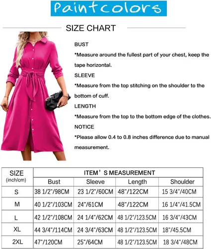 Vista 5 de Paintcolors Women's Button Down Satin Silk Shirt Long Sleeve Blouses V Neck Sexy Tops with Pockets