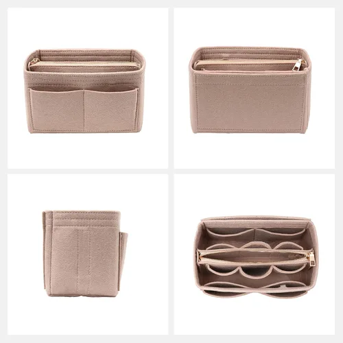 Vista 2 de Surblue Organizador de bolso para bolsos, organizador de bolsas de fieltro para bolso, organizador de bolsas de mano, inserto moldeador