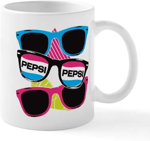 Vista 44 de CafePress Catch That Pepsi Spirit - Taza de café de cerámica (11.0 fl oz)