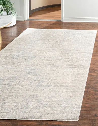 Vista 9 de Unique Loom Lola Collection - Alfombra clásica (2 pies x 3 pies 1 pulgada, rectangular, rojo ladrillo/beige)