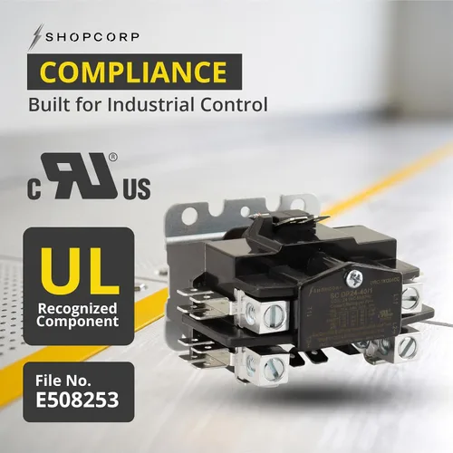 Vista 4 de Contactor magnético de propósito definido para carga de motor, HVAC, refrigeración y bomba de calor