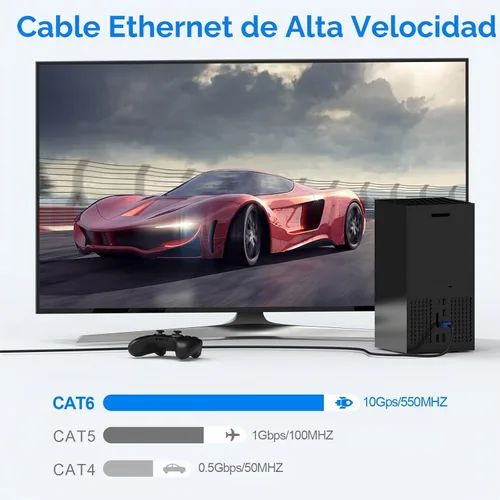 Vista 4 de Cable Ethernet Cat6 para exteriores de 20 pies, enterrado, enterramiento directo resistente, cable de conexión CCA de 24 AWG, PoE, UTP, impermeable