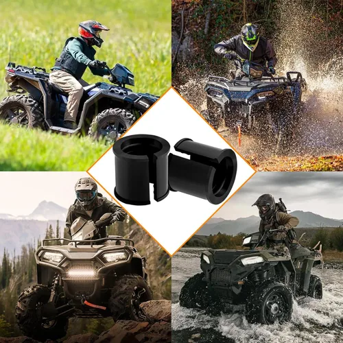 Vista 5 de 2 piezas de bujes de eje de dirección compatibles con Polaris Outlaw 50 90 110 Predator 50 90 Scrambler 50 90 Sportsman 110 90 Reemplazar #: 0450499