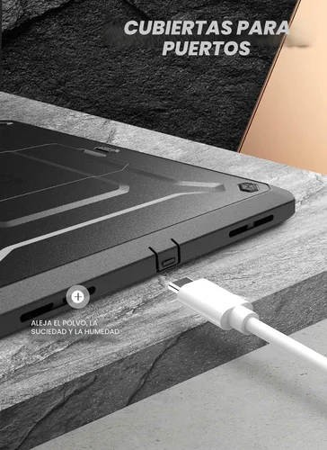 Vista 4 de SUPCASE Funda para iPad de 11ª generación A16 Chip de 11 pulgadas 2025 con protector de pantalla (Unicorn Beetle Pro)