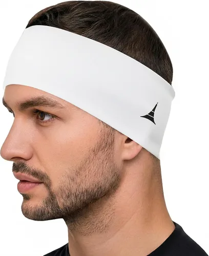 Vista 9 de French Fitness Revolution - Diadema deportiva elástica para hombres y mujeres - Banda para el sudor para chicos para correr, ciclismo, baloncesto
