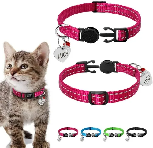 Vista 4 de CooBigo Webbing Plastic Slider Tri-Glide Adjust Buckles for Cat Dog Collar Backpack Straps