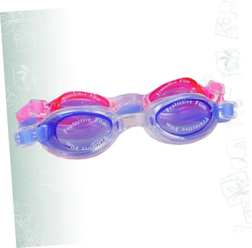 Vista 5 de 2 gafas de natación antivaho impermeables para adultos, lente de marco grande, equipo de natación para deportes acuáticos y entrenamiento