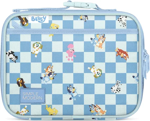 Vista 23 de Simple Modern Fiambrera para niños y bolsa de almuerzo aislada para la Campos de unicornio